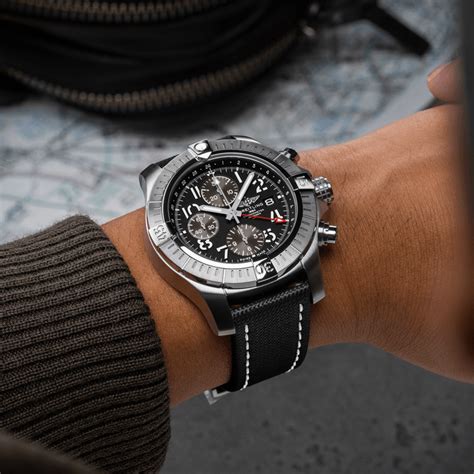 breitling avenger chrono black steel review|breitling avenger series 2023.